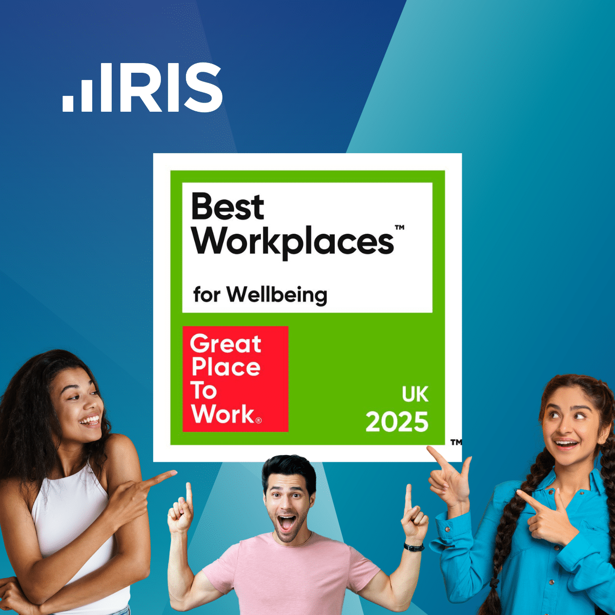 Iris Software Group named as one of the best workplace in the United Kingdom for Wellbeing ™ for the fourth year of race