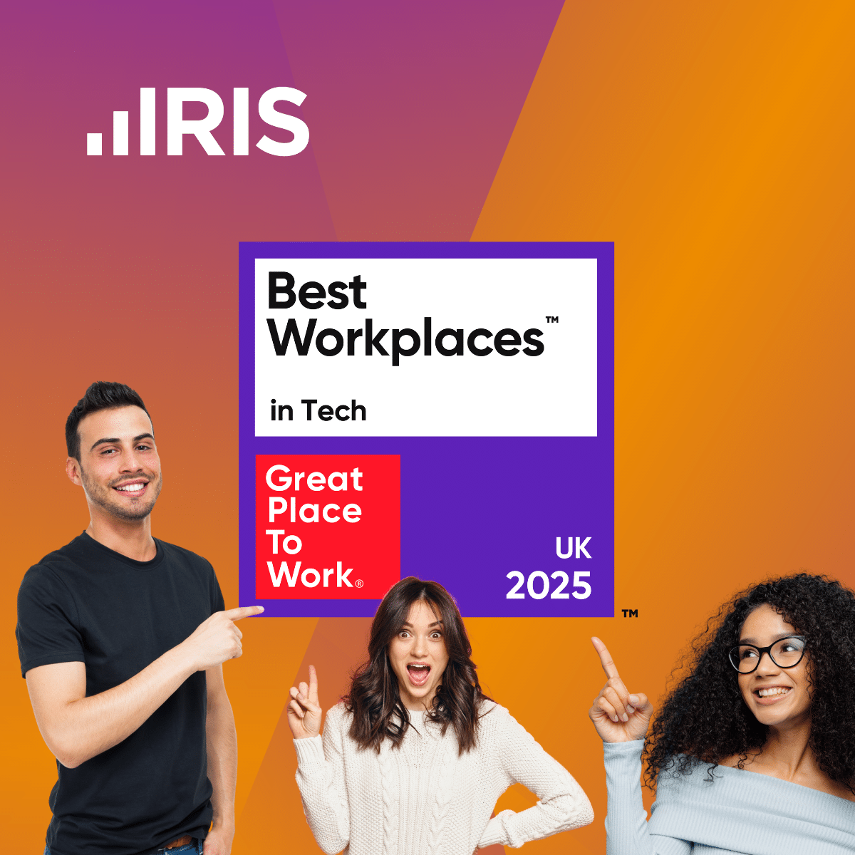 Iris has certified an excellent place to work in technology for the fifth consecutive year